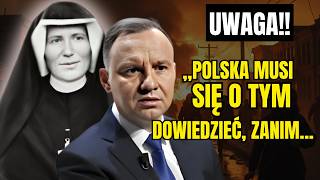 Święta Faustyna ukazuje się Polce: „Pokazała, co będzie w Polsce: Wiadomość od Boga