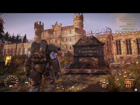 Fallout 76 Part 19: Eastern Regional Penitentiary - Toxic Valley Prison (No Commentary)