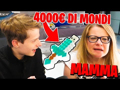 SCHERZO A MAMMA: SPENDO 4000€ SU MONDI MINECRAFT!!!
