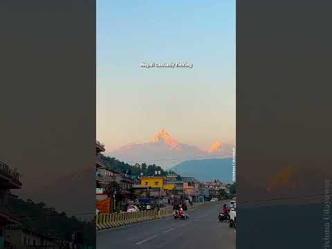 Nepal casually flexing #mountains