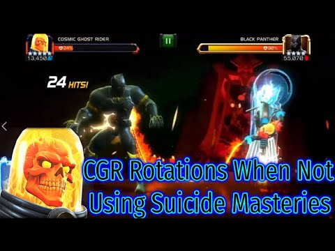 2 CGR Rotations When Not Using Suicides (For ROL Farming) | Marvel Contest Of Champions