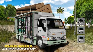 Download lagu Convert a Cement Truck into a Simple NKR Wood Transport Truck 😍ES Truck Simulator ID mp3