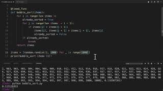 Download the video "Intro to Sorting Algorithms in Python - Bubble Sort"