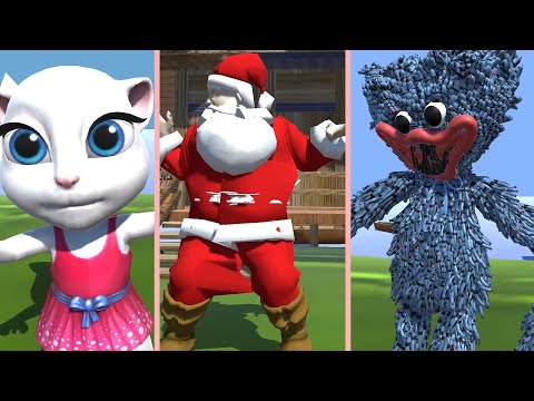 #Crazyfrog #SquidGame #HuggyWuggy #Poppy Venom VS Huggy Wuggy  VS SquidGame VS Crazy Frog VS Santa C