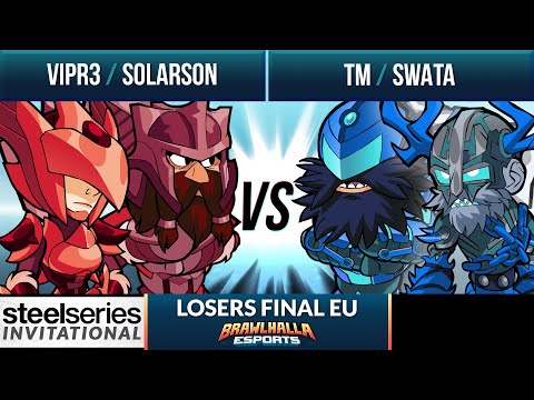 Vipr3 & Solarson vs TM & Swata - Losers Final - SteelSeries Invitational 2022 - EU 2v2