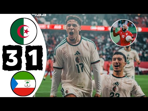 Algeria vs Equatorial Guinea 3-1 | All Goals & Highlights | CAF | Africa Cup of Nations 2025 