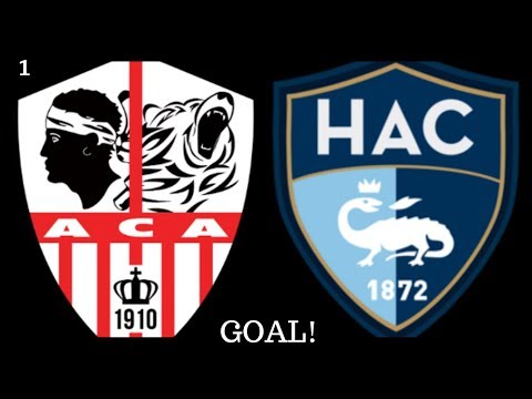 AC Ajaccio - Le Havre [2-2] (Goal 83') by Gaëtan Courtet