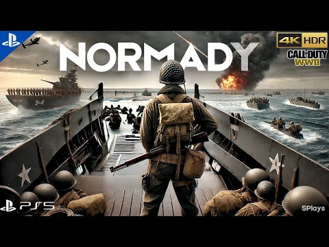 (PS5) D-DAY - Omaha Beach 1944 | Realistic ULTRA Graphics Gameplay [4K 60FPS HDR] Call of Duty 2025
