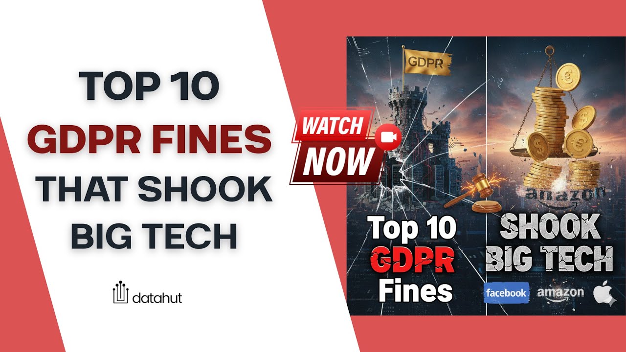 Top 10 GDPR Fines That Shook Global Tech Companies | Datahut