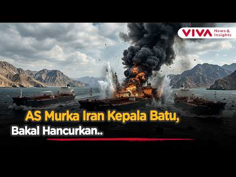 3 Kapal Tanker Minyak Coba Lintasi Selat Hormuz Penuh Ranjau, Satu Meledak