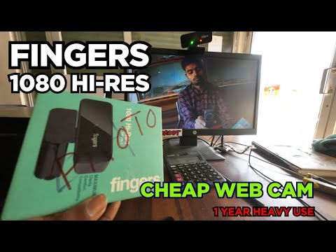 fingers 1080 Hi-Res  Webcam II Full Review & 1 Year use 399 only