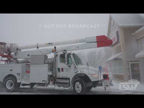 01-29-2022 Marshfield, MA - Heavy Snow Buries Town - Blizzard Power Outages (SOT)