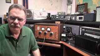 Vintage Homebrew CW 807 Tube Transmitter Ham Radio CW Collectors Item Demo