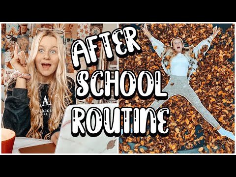 FALL AFTER-SCHOOL & HOMEWORK ROUTINE 2020 | MaVie Noelle