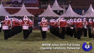 preview picture of video 'Kejohanan Padang dan Balapan MSSM Johor 2010 - Full Dress Opening Ceremony Rehearsal'