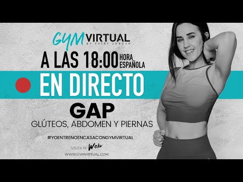 LIVE - COMPLETE GAP ROUTINE AT HOME (glutes, abs, and legs)