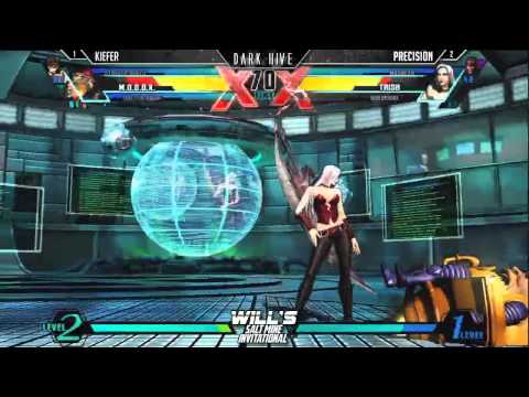 Kiefer vs Precision - UMVC3 - Will's Salt Mine Invitational