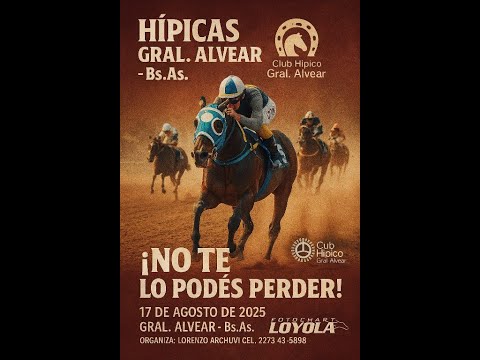 Gral. ALVEAR - Bs.As. Dom.17 Ago 2025@fotochartloyola23