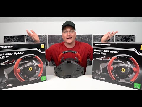 Ferrari 458 Spider Racing Wheel Detailed Review & GIVEAWAY!!
