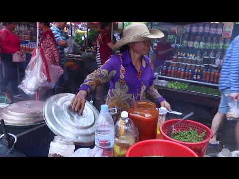 Cambodian Street Food - Foods And Activities At Crab Market - Food Video 2018 Video