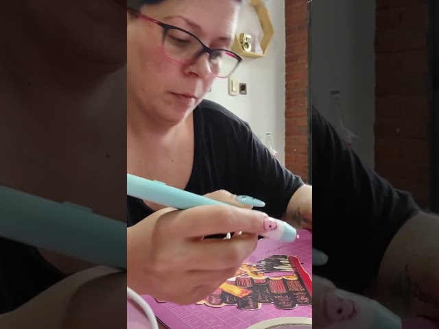 Vídeo relacionado con Bolígrafo de lámina térmica, suministros portátiles para manualidades, bolígrafo de transferencia en caliente, herramientas para álbumes de recortes, para diario, dibujo, tarjetas, cuero, trabajo