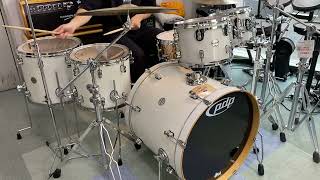 Video thumbnail for USED pdp CONCEPT MAPLE 22BD 10 12TT 14 16FT by Custom Shop CANOPUS