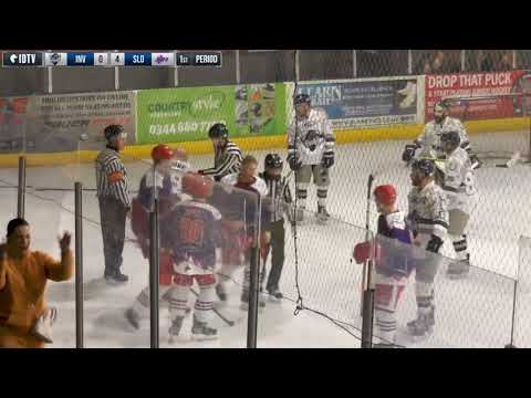 Anthony Leone vs Luke Smital NIHL fight 6-3-22