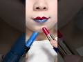 Red ️ VS Blue Lipstick Lips Hacks