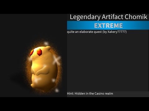 How To Get The Legendary Artifact Chomik [Chomik 777] | Find The Chomiks