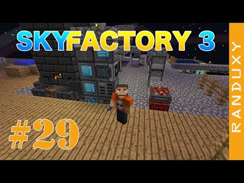 SkyFactory 3: Minecraft - Ep.29 - SETTING UP AUTO CRAFTING CAPABILITIES WITH “REFINED STORAGE”.