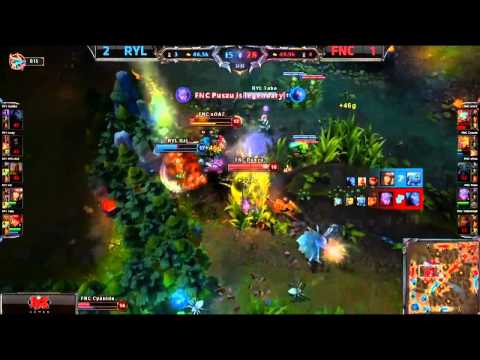 puszu quadra kill [League of Legends Championship Series] semi final