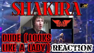 Shakira - Dude Looks Like A Lady (live Aerosmith cover) | REACTION