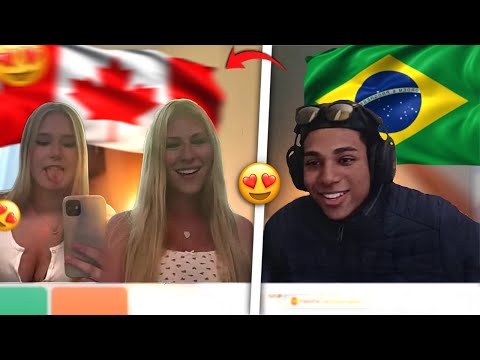 GRINGAS SE APAIXONARAM PELOS BRASILEIROS💞😂