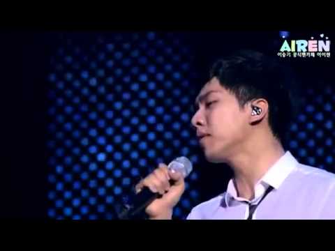 The King 2 Hearts OST Love is Crying Lee Seung Gi Japan First Live   YouTube