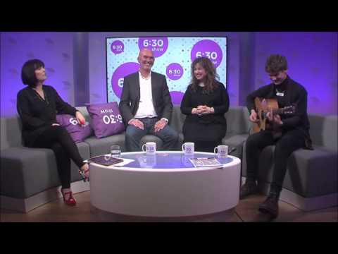 Daniel Ison performing live on 6.30 show, Notts TV Feb 2016