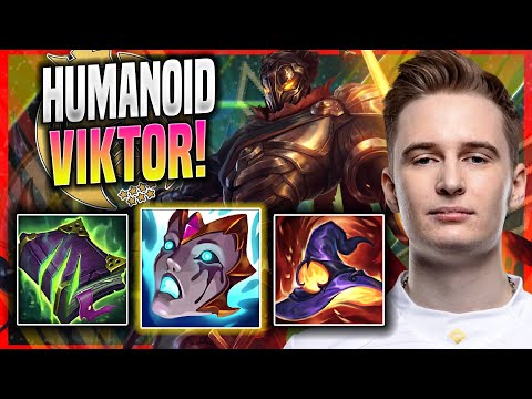 HUMANOID DESTROYING AS VIKTOR WITH LIANDRY'S! - MAD Humanoid Plays Viktor MID vs Sylas! | Season 11