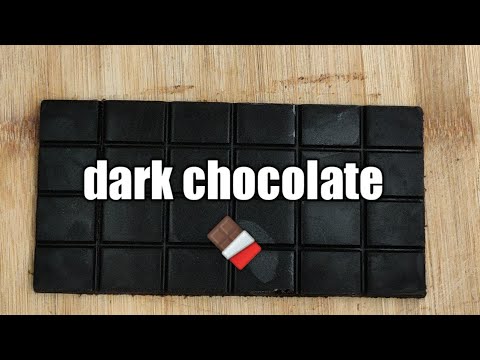 three ingredients dark chocolate...15 minutes recipe