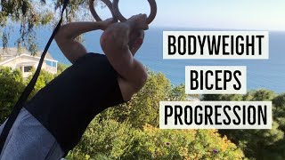 How to Train Biceps Without Weights (Rings Bicep Curls!)