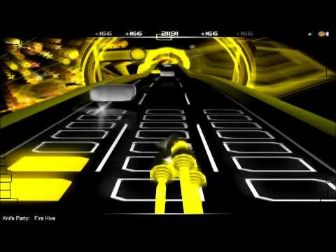 Fire hive - Knife party AUDIOSURF - DODGE ALL GREYS!