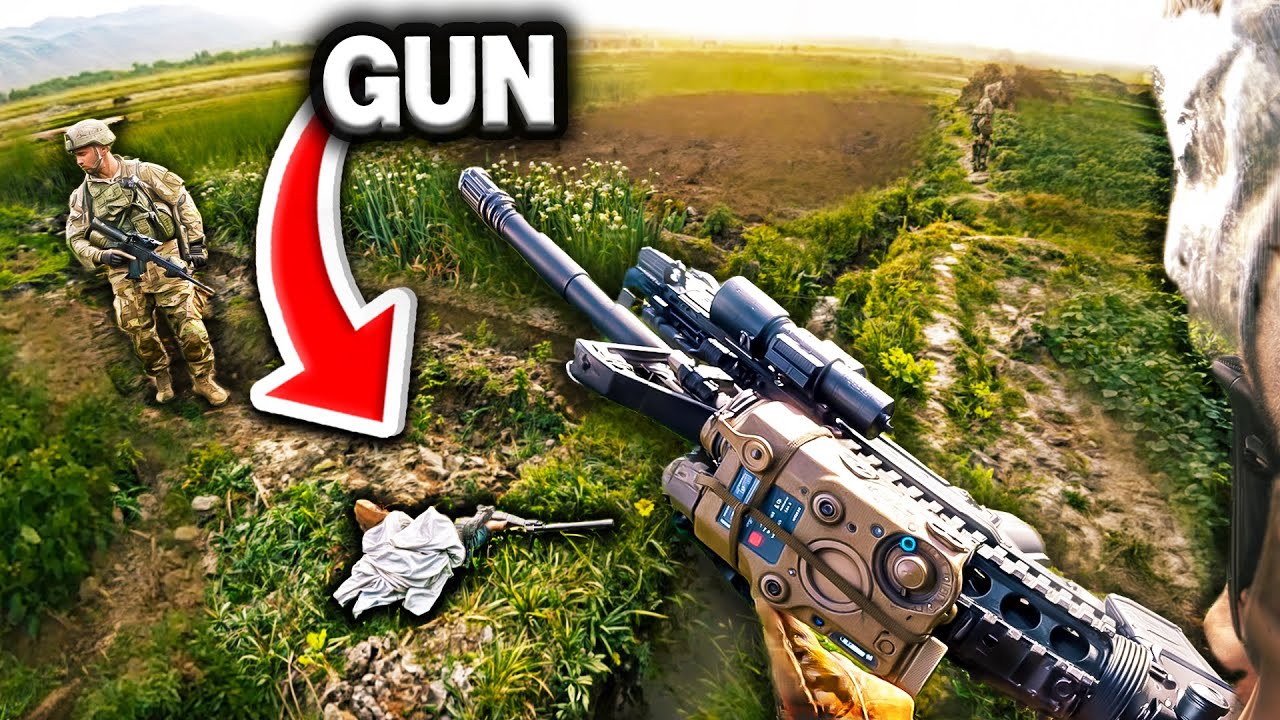 Soldiers Find Man With Shotgun