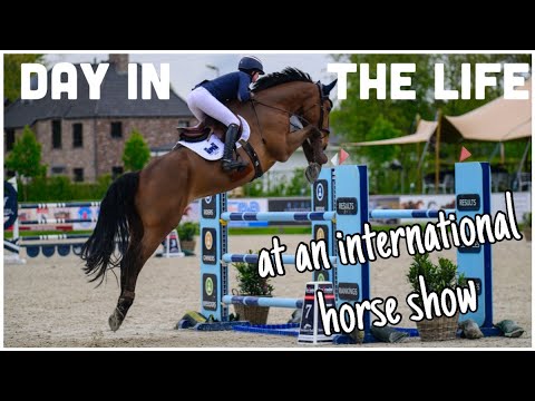 Day in the Life Competing at an FEI International Competition