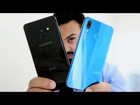 Huawei Nova 3e VS Samsung Galaxy A8 (2018)
