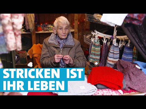 Strickliesel Hannelore (86) strickt manchmal bis 2 Uhr nachts