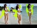 Surbhi Jyoti Wear Bikini At Beach Look Hot