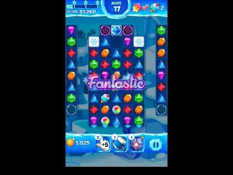 Jewel Pop Mania:Match 3 Puzzle Level 97 ( Jewel Ice Episode ) - Walkthrough ( No Booster )