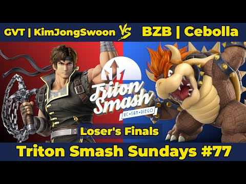 TSS 77 - GVT | KimJongSwoon (Richter, Luigi) vs BZB | Cebolla (Bowser) - LF - SSBU