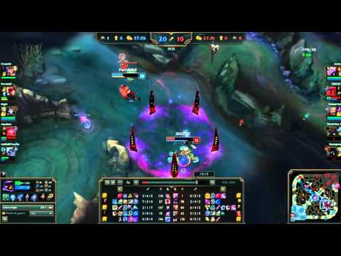 Riubik as Lee Sin outplaying Veigar