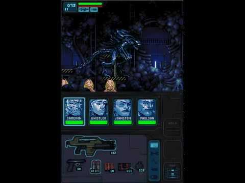 Aliens: Infestation DS stage 1 boss fight
