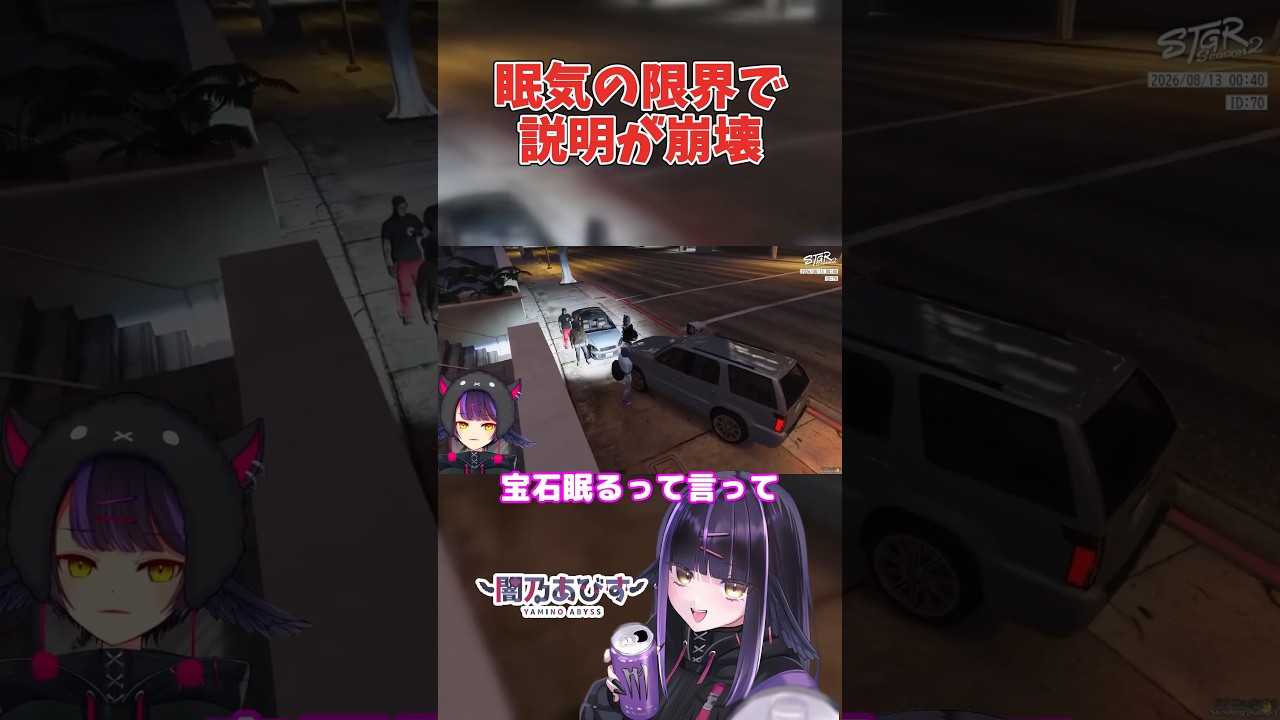 【ストグラ】眠気の限界で説明が崩壊するあびす
