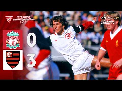 Liverpool 0 x 3 Flamengo ● Final Intercontinental 1981 Gols e Melhores Momentos HD